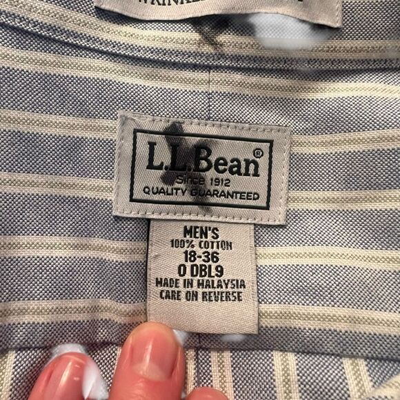 L.L. Bean 100% cotton wrinkle resistant shirt‎ - Picture 4 of 8